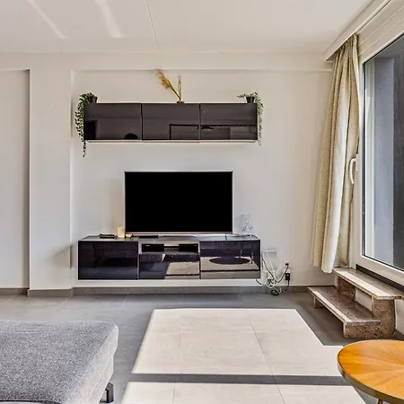 Apartamento Penthouse Duplex Met Groot Terras Dichtbij Zee. Blankenberge