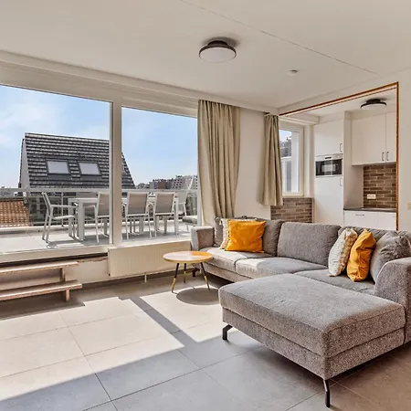 Penthouse Duplex Met Groot Terras Dichtbij Zee. Apartamento Blankenberge